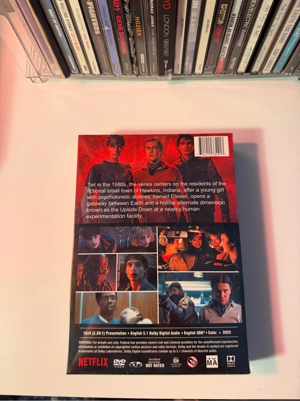 Netflix Stranger Things Seasons 1-5 DVD Box Set -